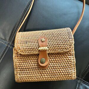 Bamboo Crossbody Purse